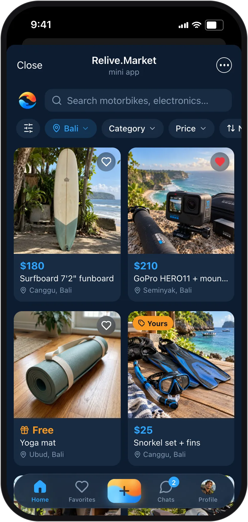 Find things nearby